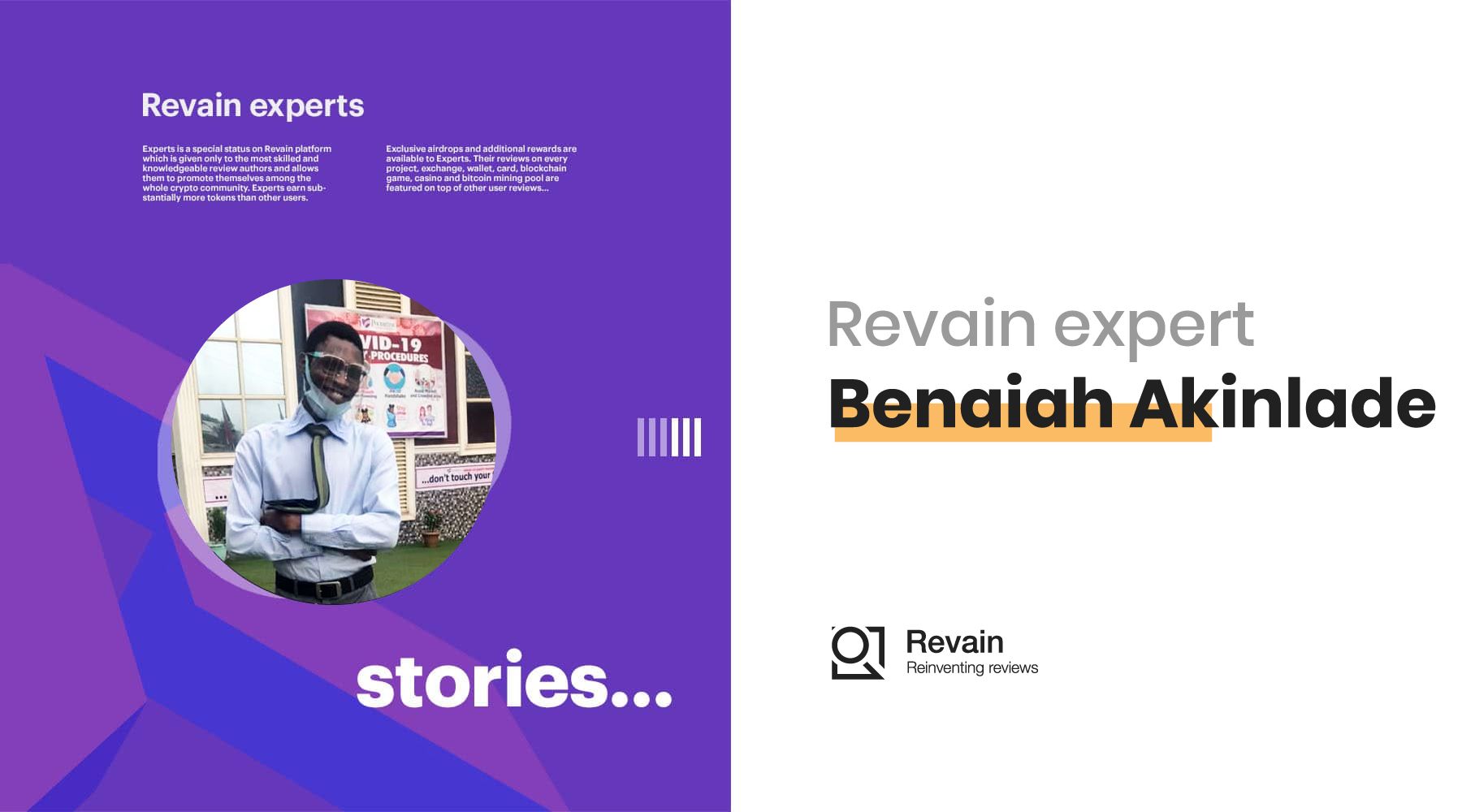 Article Benaiah Akinlade's Story