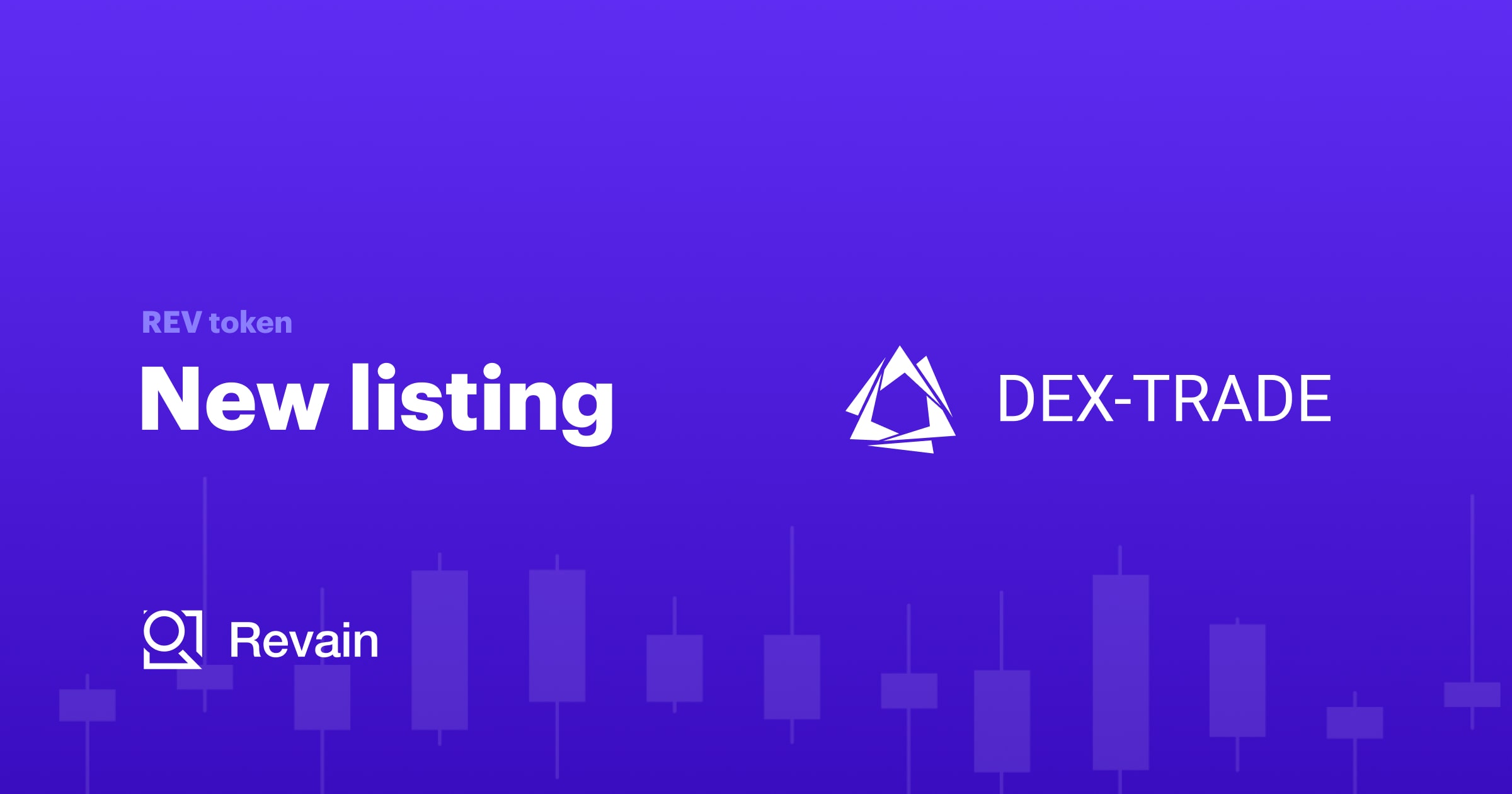 Article Revain is listed on the Dex-Trade
