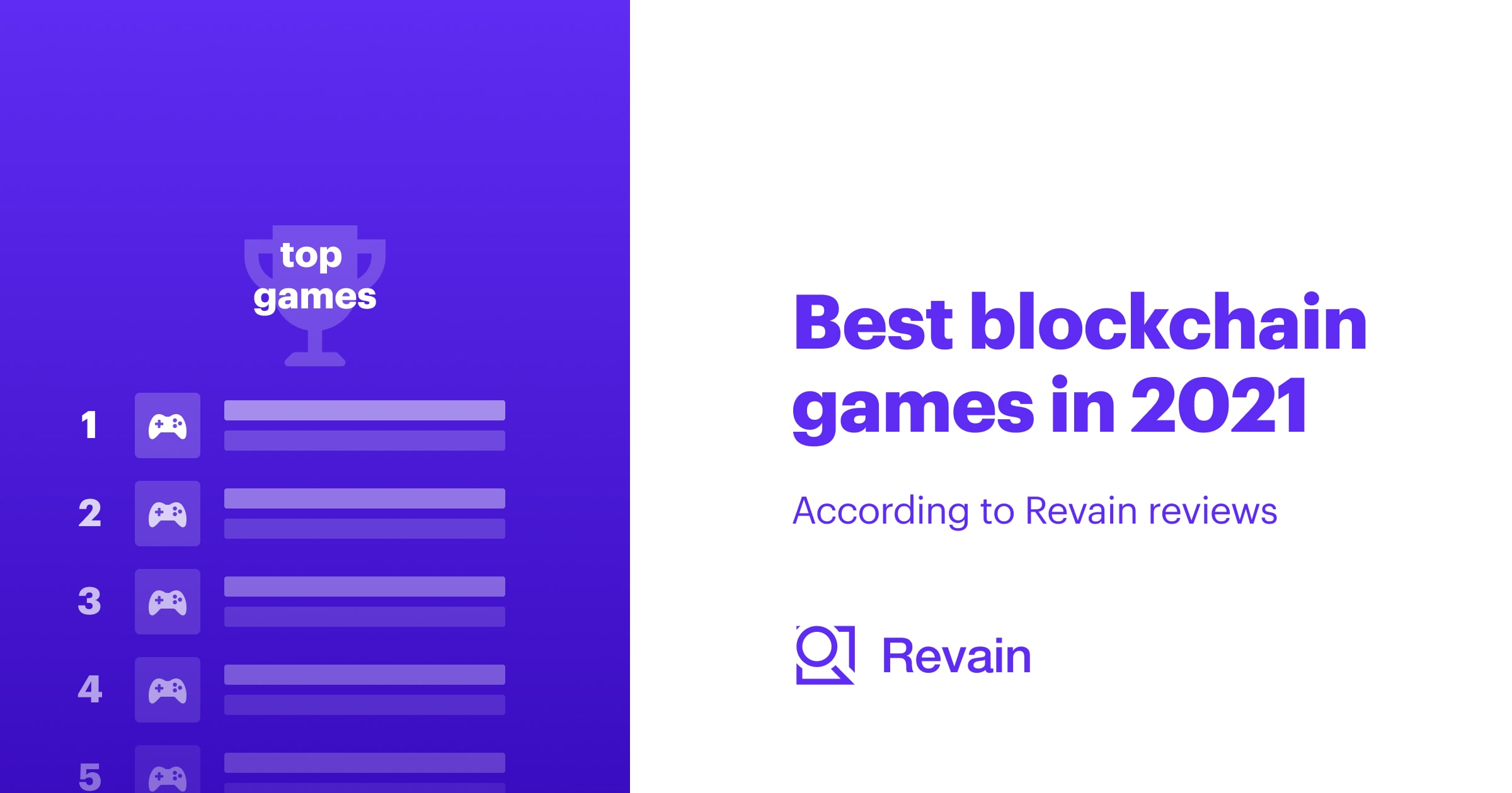 Article Best blockchain games in 2021, according to Revain reviews