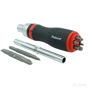 img 3 attached to 🔧 19-in-1 Ratchet Screwdriver Tool Set with Interchangeable Bits