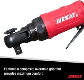 img 2 attached to Get Precise And Powerful Results With AirCat 807 3/8-Inch Mini Palm Ratchet - 35 Ft-Lbs Maximum Torque And 300 RPM