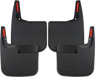 heavy duty molded mud flaps for ford f-150 2015-2020 | 4pc set | red hound auto логотип