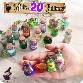 img 2 attached to Alritz Fairy Polyjuic Potion Kits For Kids, DIY 20 Bottles Magic Potions, Creative Crafts Toys For Girls 6 7 8 9 10