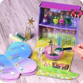 img 3 attached to Alritz Fairy Polyjuic Potion Kits For Kids, DIY 20 Bottles Magic Potions, Creative Crafts Toys For Girls 6 7 8 9 10