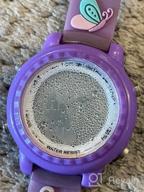 img 1 attached to Venhoo Watches Waterproof Kids Purple Butterfly review by Brandon Battaglia