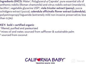 img 3 attached to 🌿 California Baby Overtired and Cranky Everywhere Spritzer - Organic Formula for Babies, Kids, and Sensitive Skin Adults, 6.5oz