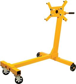 img 2 attached to 🔧 Yellow Performance Tool W41025 Heavy Duty 1000-lb Capacity Wheeled Engine Stand for Vehicle Maintenance