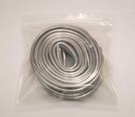 🔸 high-quality 12ft rolled & bagged 3/16" round u lead came for stained glass projects logo