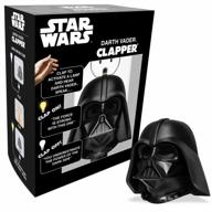 transform your home with the star wars talking darth vader clapper - wireless clap detection on/off light switch for ultimate convenience and smart home integration logo
