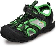 👟 boys' uovo sandals - athletic closed toe quick-drying shoes логотип