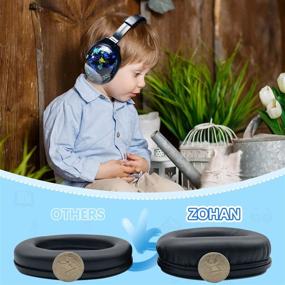 img 2 attached to Upgraded Kids Hearing Protection: ZOHAN EM030 Earmuffs For Toddlers, Children & Teens