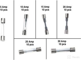 img 1 attached to 🔌 AGC Glass Fuse Assortment W5375 - 60pc Performance Tool