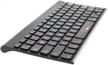qian sheji bluetooth compact keyboard wireless 3.0 - spanish 79 keys, rechargeable battery (230mah) black (qactb18003) logo