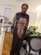 img 1 attached to 🌍 Showcase Your Style with COOFANDY Men's African Dashiki Sleeve Button Shirts review by Chris Ledet