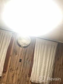 img 8 attached to Стильный и водонепроницаемый потолочный светильник для кухни, ванной и спальни: квадратный светодиодный светильник Airand для скрытого монтажа