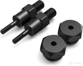 img 3 attached to 🔧 Replacement Mandrel for Rivet Nut Tool - Xth-Nth Size | 8-32 2Pack, Including Rivet Nut Mandrel & Nose Piece