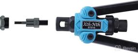 img 1 attached to 🔧 Replacement Mandrel for Rivet Nut Tool - Xth-Nth Size | 8-32 2Pack, Including Rivet Nut Mandrel & Nose Piece