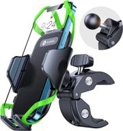 🚲 andobil bike phone mount, [anti-shake & secure] universal [durable handlebar clamp] cell phone holder for bike, bicycle & motorcycle - compatible with iphone 13, 12, 11, galaxy s22, s21 & more логотип