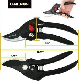 img 1 attached to Centurion 441 Professional Bypass Pruning Shears Small And Large Grip Sizes