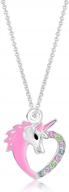sparkling unicorn heart crystal jewelry set for baby and tween girls logo
