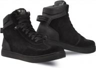 maximize your performance with shima sx-2 evo motorcycle shoes for men - reinforced leather riding shoes with ankle support and anti-slip sole logo