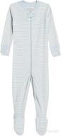 🌙 moon and back by hanna andersson girls' footed one piece pajama logo