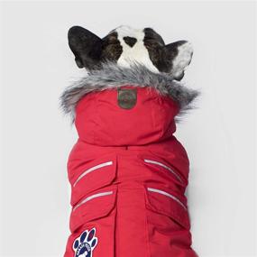 img 3 attached to 🐶 Water-Resistant Insulated Down Jacket for Dogs by Canada Pooch - Winter Vest for Maximum Warmth and Comfort, Featuring Fleece Lining and Easy Velcro Closure - Ideal for Small, Medium, and Large Breed Dogs