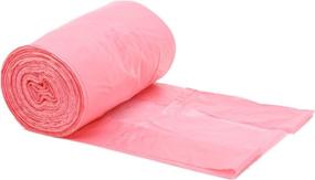 img 4 attached to Top-Quality 2.6-4 Gallon Pink Small Trash Bags - 90 Counts for Bedroom Garbage & Wastebasket