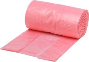 img 3 attached to Top-Quality 2.6-4 Gallon Pink Small Trash Bags - 90 Counts for Bedroom Garbage & Wastebasket