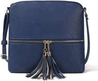 👜 duketea medium crossbody handbag: a stylish women's must-have for handbags, wallets, and crossbody bags logo