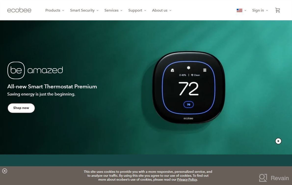img 1 attached to ecobee SmartBuildings review by Keith Aluguvelli