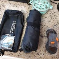 img 1 attached to Rest Easy While Camping With Foxelli Self-Inflating Pillow – Ultralight And Compressible! review by Terry Herrera