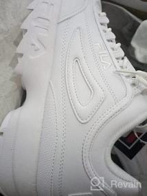 img 8 attached to Fila Mens Disruptor Premium White Men's Shoes