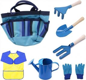 img 4 attached to 7-Piece Kids Gardening Tool Set - Perfect For Outdoor Fun And Learning!