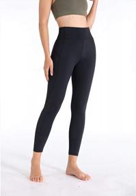 img 1 attached to High-Waisted Naked Feeling Yoga Pants With Pockets By Keepersheep: Stylish Workout Leggings & Capris
