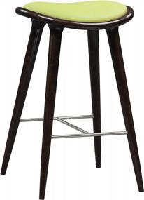 img 3 attached to Add A Pop Of Color To Your Space With Boraam Lucio 29-Inch Green Stool - 1-Pack