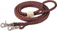 weaver leather round braided latigo logo