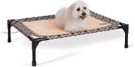 🐾 k&amp;h pet products thermo-pet cot - heated elevated pet bed - met safety listed - removable heater included logo