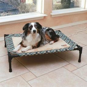 img 2 attached to 🐾 K&amp;H Pet Products Thermo-Pet Cot - Heated Elevated Pet Bed - MET Safety Listed - Removable Heater Included