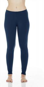 img 3 attached to Thermajane Women'S Thermal Underwear Bottoms: Fleece-Lined Winter Leggings For Cold Weather Comfort