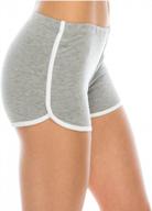 ettellut - sexy booty dolphin shorts for women - regular waist - great for gym, workout, volleyball, running, athletic, yoga logo