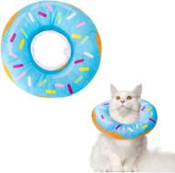 🐱 soft cat cone collar - nobleza adjustable donut pet recovery collar for wound healing, comfy elizabethan collar alternative, medical neck pillow after surgery for cats, kittens, puppies, and small dogs logo