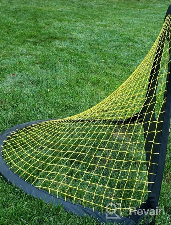 img 1 attached to ⚽ SKLZ Precision Pop-Up Soccer Goal and Target Trainer - 2-in-1 Kit review by Kyam Deriphonse