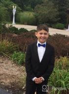 img 1 attached to 👔 Flairs New York Little Gentleman's Kids Bow Tie and Suspenders: Stylish Accessories for Your Child's Dapper Look review by Paul Philippe