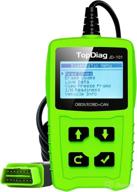 🚗 topdiag jd101 car code reader obd2 scanner bt200 (upgraded ver.) - diagnostic tool to check, reset, and clear engine fault codes, read real-time pcm/trouble light diagnosis - can scan tool for all vehicles/cars логотип