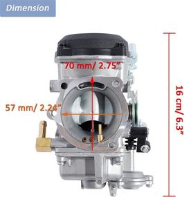 img 3 attached to Carburetor Davidson Sportster 27421 99 27490 04