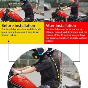 img 2 attached to PSLER Motorcycle Handlebar Riser Bracket