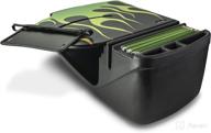 🚗 enhanced autoexec aue26950 roadmaster car desk - candy apple green flames design (desk only) logo