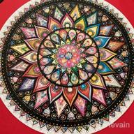 img 1 attached to Geometric Colorful Mandala Jigsaw Puzzle With 1000 Pieces And Vibrant Design By Bgraamiens review by Ivan Carson