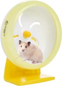 img 4 attached to Hamster Accessories Exercise Silent Gerbils Small Animals in Exercise Wheels